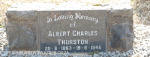 Himeville Cemetery - grave Albert Thurston