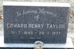 Himeville Cemetery - grave Edward Yaylor)