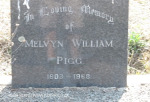 Himeville Cemetery - grave Melvyn Pigg