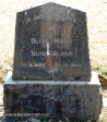 Himeville Cemetery - grave Olive Sunderland