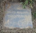 Himeville Cemetery - grave  Ralph Hardinham 2002