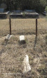 Himeville Cemetery - grave broken