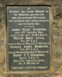 Himeville Moths Monument plaques Harmening Nicholson Little Stanford WWI
