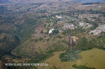 Howick Falls and industrial zone