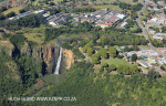 Howick Falls with Industrial area in background (2)