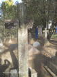 Howick St Lukes Church Grave not readable. (2)