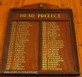 Ixopo High School  Honours Boards Head Prefects. (2)