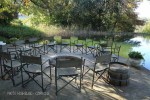 Kamberg - Cleopatra Mountain Lodge - lakeside seating (6)