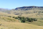 Kamberg - Gladstone Nose Walk  - Camp & Rock Art Centre Views (2)