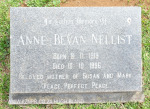 Karloof St Marks Church grave Anne Nellist 1996)