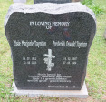 Karloof St Marks Church grave Elsie & Frederick Taynton)