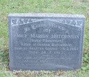 Karloof St Marks Church grave Emily Hutchison