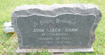 Karloof St Marks Church grave John Jack Shaw