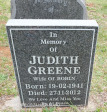 Karloof St Marks Church grave Judith Greene