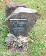 Karloof St Marks Church grave Peggy and Ian Campbell