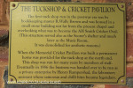 Kearsney College Tuckshop and Cricket Pavillion plaque