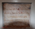 Kearsney Baptist church - Plaque - interior