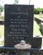 Kearsney Manor - Graveyard - grave -  Julian Balcolm 1988