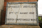 Kevelaer plaque 1952 (1)