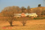Caversham Mill - upriver from Bridge and farmhouse view (1)
