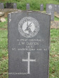 Ladysmith Garden of Remembrance Grave  Corporal Jw Davids IMC 1942