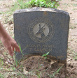 Ladysmith Garden of Remembrance Grave  M 12075 Pvt F Samson IMC