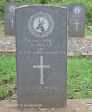 Ladysmith Garden of Remembrance Grave M26015 Pvt D Marais IMC 1942