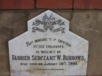 Ladysmith - Intombi Camp Cemetery - Grave - Farrier Sergeant W Burrows 30 Jan 1900