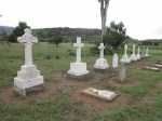 Ladysmith - Intombi Camp Cemetery - Grave - Grave line up photographed individually -