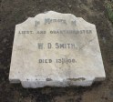 Ladysmith - Intombi Camp Cemetery - Grave Lt & Quartemaster WD  Smith - 1900 -