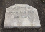 Ladysmith - Intombi Camp Cemetery - Grave - Trooper EM Holte  10 Feb 1900 -