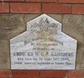 Ladysmith - Intombi Camp Cemetery - Grave -Trooper WGR Saunders - ILH Jan 10 1900 of wounds at Wagon Hill