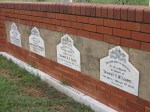 Ladysmith - Intombi Camp Cemetery - Graves - Multiple headstones (2)