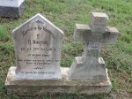 Ladysmith - Intombi Camp Cemetery - Graves R Norton 10 Feb 1900 & Lt Francis O Barker 5th Lancs - 2 Feb 1900