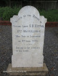 Ladysmith Garden of Remembrance Grave  2nd Lt SH Hutton 27th Inneskillings 1900