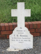 Ladysmith Garden of Remembrance Grave  Driver FW Morris RE 1900 Pontoon Troop)