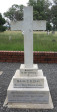 Ladysmith Garden of Remembrance Grave Major EW Gray RAMC 1899