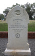 Ladysmith Garden of Remembrance Grave Peter Nilsen at Tinta Nyoni 1899 Border Mounted Rifles