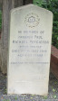Ladysmith Garden of Remembrance Grave Trooper Paul Potgieter Natal Police 1910