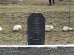 Platrand  2nd Rifle Brigade - grave Lt LD Hall