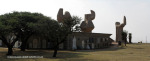Platrand Burgher Monument  - upreaching hands (1)
