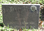 Lidgetton St Mathews Church Cemetery Grave Dorrie Thompson