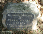 Lidgetton St Mathews Church Cemetery Grave  Patricia Norton
