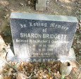 Lidgetton St Mathews Church Cemetery Grave  Sharon Bridgett Smith