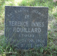 Lidgetton St Mathews Church Cemetery Grave  Terrence Rouillard