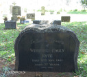 Lidgetton St Mathews Church Cemetery Grave  Winifred Kyte