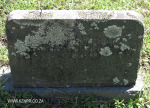 Lidgetton St Mathews Church Cemetery Grave  unreadable