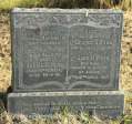 Lions Bush Farm Cemetery grave James and Jessie Rodd and Lt George Ross & Lt Jack Ross