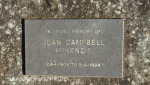 Lions Bush Farm Cemetery grave Jean Campbell McKenzie 1984