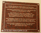 Marrianhill - plaque Pope Pius X  and bust 1903 (2)